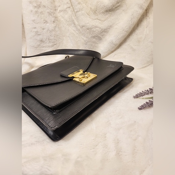 Louis Vuitton Monceau crossbody epi black gold hardware - Picture 16 of 16